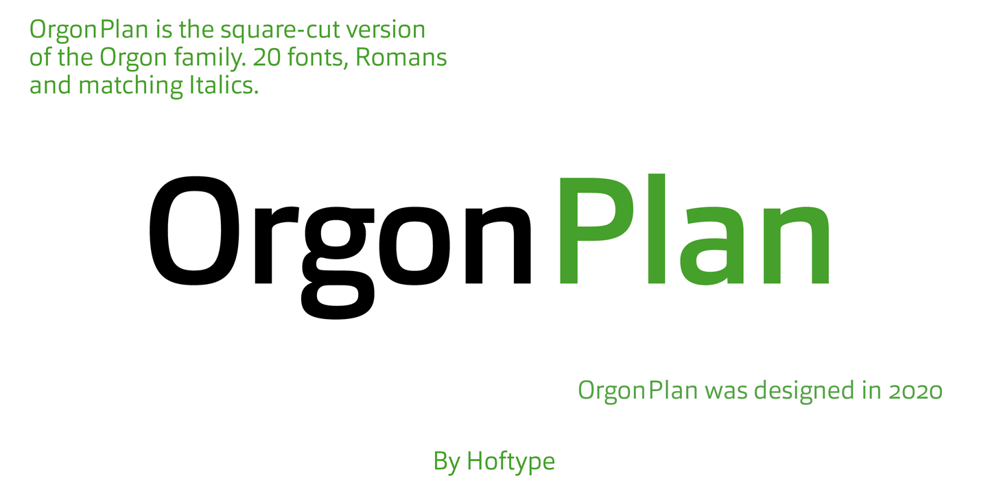 Ejemplo de fuente Orgon Plan